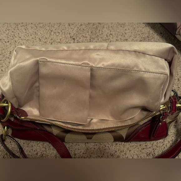 COACH COLETTE EAST/WEST SHOULDER BAG IN SIGNATURE FABRIC F23072 - Picture 10 of 12